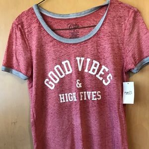 Good vibes and high fives tee